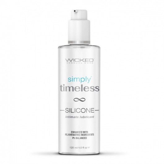 Лубрикант на силиконовой основе Wicked Simply Timeless Silicone - 120 мл. - Wicked - купить с доставкой в Евпатории