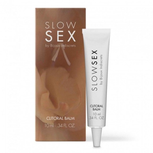 Бальзам для клитора Slow Sex Clitoral Balm - 10 мл. - Bijoux Indiscrets - купить с доставкой в Евпатории