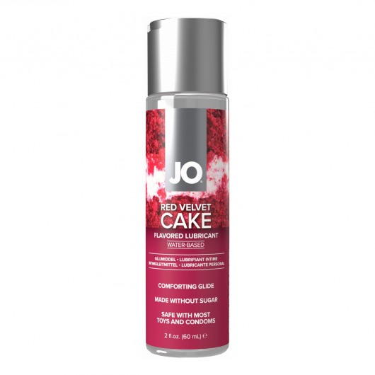 Лубрикант на водной основе JO H2O Red Velvet Cake Flavored Lubricant - 60 мл. - System JO - купить с доставкой в Евпатории