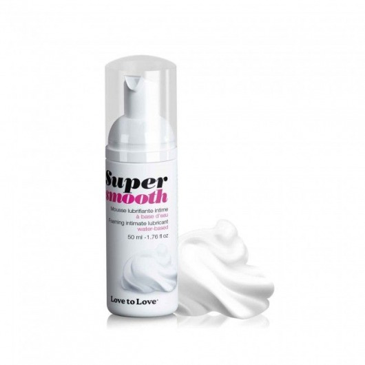 Лубрикант нежнейшая пенка Super Smooth Foaming Intime Lubricant - 50 мл. - Love to Love - купить с доставкой в Евпатории