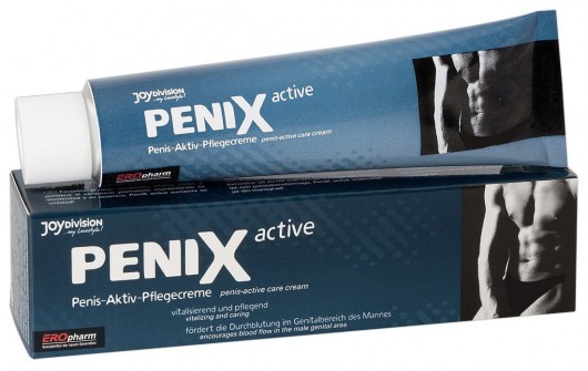 Возбуждающий крем для мужчин PeniX active - 75 мл. - Joy Division - купить с доставкой в Евпатории