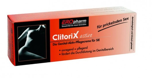 Возбуждающий крем для женщин ClitoriX active - 40 мл. - Joy Division - купить с доставкой в Евпатории