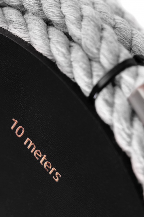 Белая веревка для шибари на катушке - 10 м. - Pecado - купить с доставкой в Евпатории