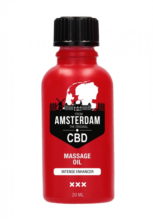 Стимулирующее масло Intense CBD from Amsterdam - 20 мл. - Shots Media BV - купить с доставкой в Евпатории