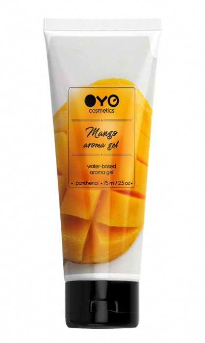 Лубрикант на водной основе OYO Aroma Gel Mango с ароматом манго - 75 мл. - OYO - купить с доставкой в Евпатории