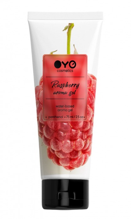 Лубрикант на водной основе OYO Aroma Gel Raspberry с ароматом малины - 75 мл. - OYO - купить с доставкой в Евпатории