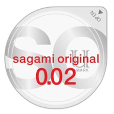 Ультратонкий презерватив Sagami Original - 1 шт. - Sagami - купить с доставкой в Евпатории