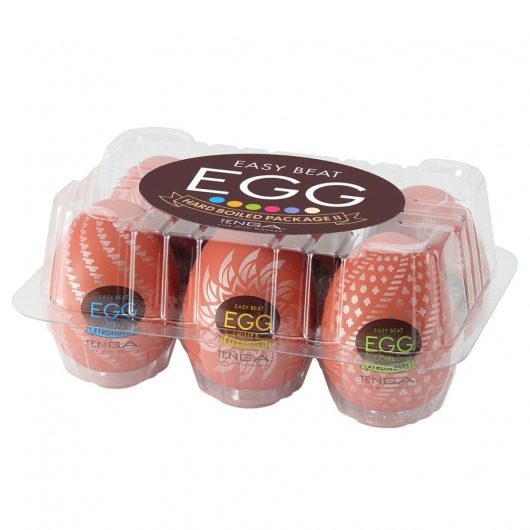 Набор из 6 мастурбаторов-яиц Tenga Egg Variety Pack V - Tenga - в Евпатории купить с доставкой