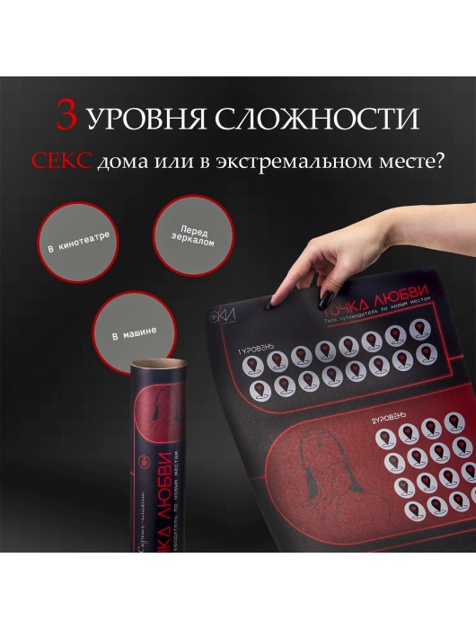 Плакат для двоих  Точка любви  со скретч-слоем - Сима-Ленд - купить с доставкой в Евпатории