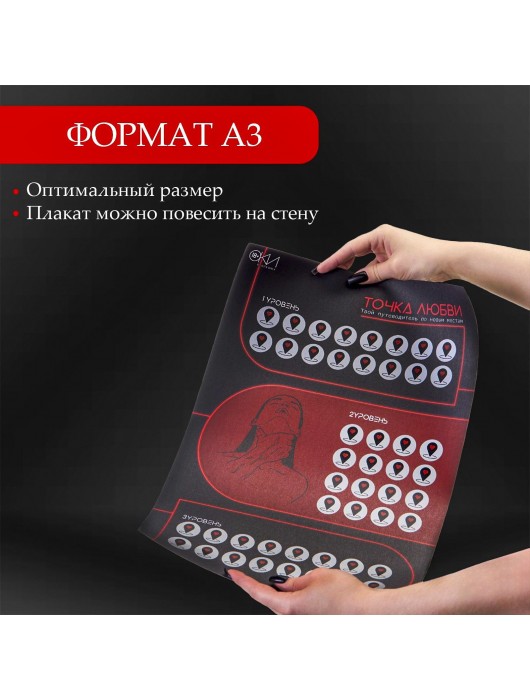 Плакат для двоих  Точка любви  со скретч-слоем - Сима-Ленд - купить с доставкой в Евпатории