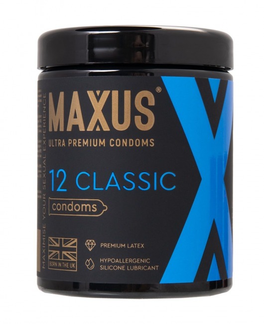 Классические презервативы MAXUS Classic - 12 шт. - Maxus - купить с доставкой в Евпатории