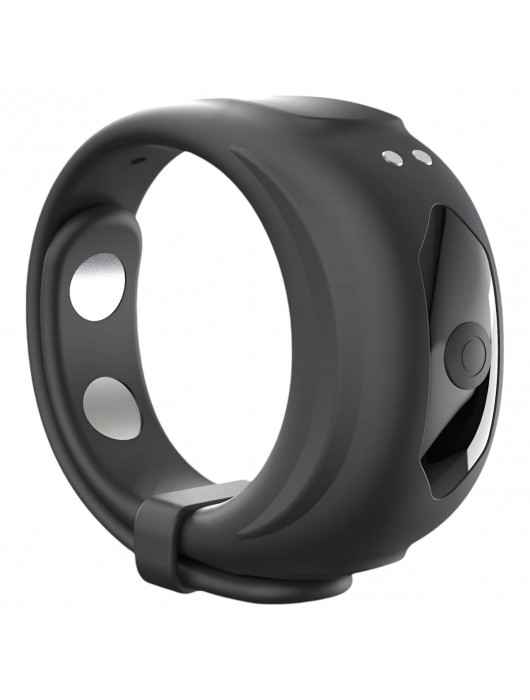 Черное эрекционное виброкольцо Fit Vibe Ring - Dorcel - в Евпатории купить с доставкой