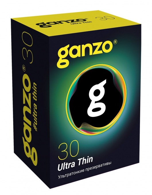 Супертонкие презервативы Ganzo Ultra thin - 30 шт. - Ganzo - купить с доставкой в Евпатории