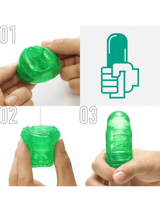 Набор из 4 мастурбаторов-стимуляторов Tenga Uni Variety Pack - Tenga - в Евпатории купить с доставкой