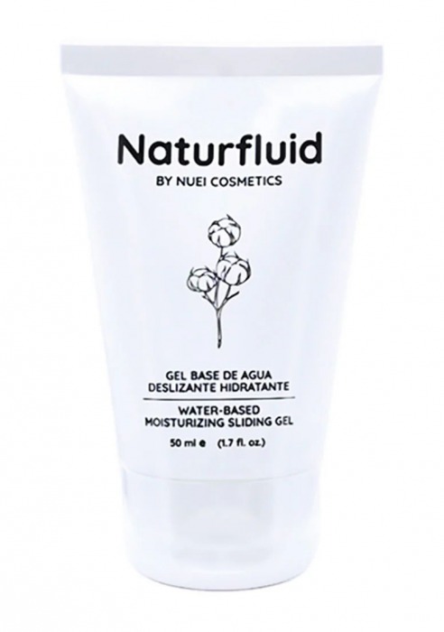 Экстраскользкий лубрикант на водной основе Nuei Naturfluid - 50 мл. - Nuei cosmetics - купить с доставкой в Евпатории