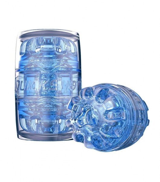 Мастурбатор Fleshlight Quickshot Turbo Blue Ice - Fleshlight - в Евпатории купить с доставкой