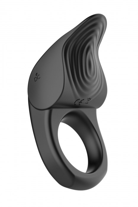 Черное эрекционное виброкольцо Vibro Lust Ring - MALESATION - в Евпатории купить с доставкой