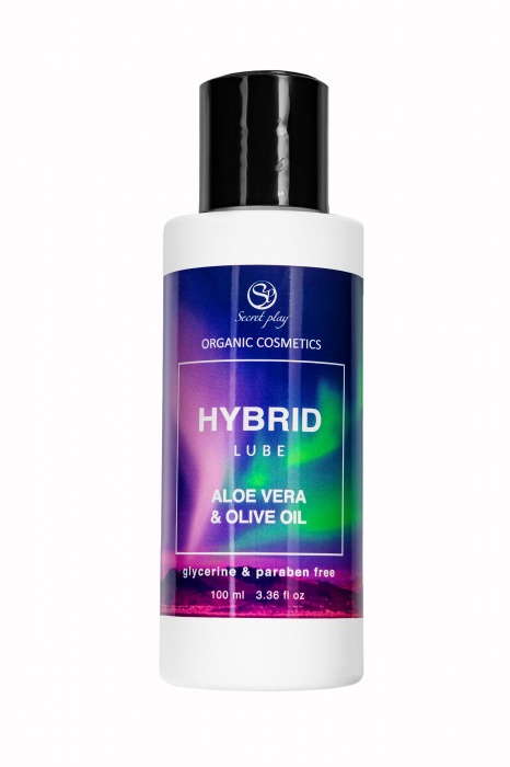 Органический гибридный гель Hybrid Lube - 100 мл. - Secret Play - купить с доставкой в Евпатории