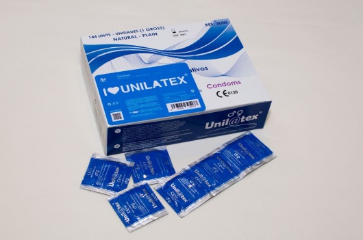 Классические презервативы Unilatex Natural Plain - 144 шт. - Unilatex - купить с доставкой в Евпатории