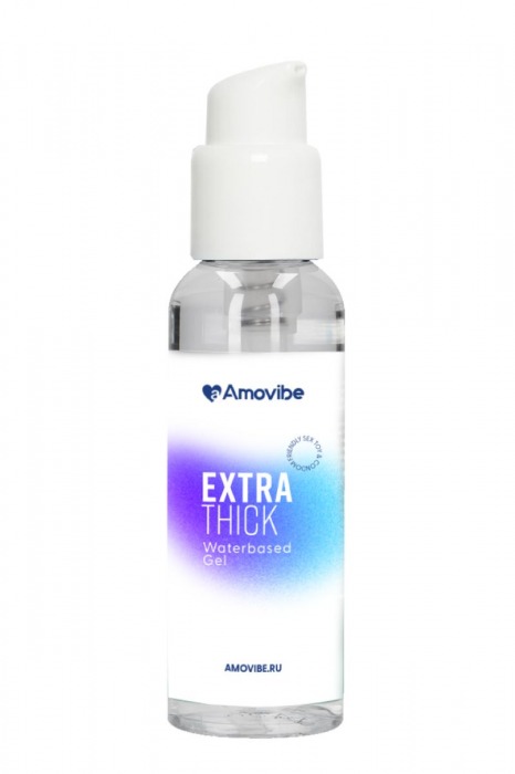 Гель на водной основе Extra Thick - 100 мл. - Amovibe - купить с доставкой в Евпатории