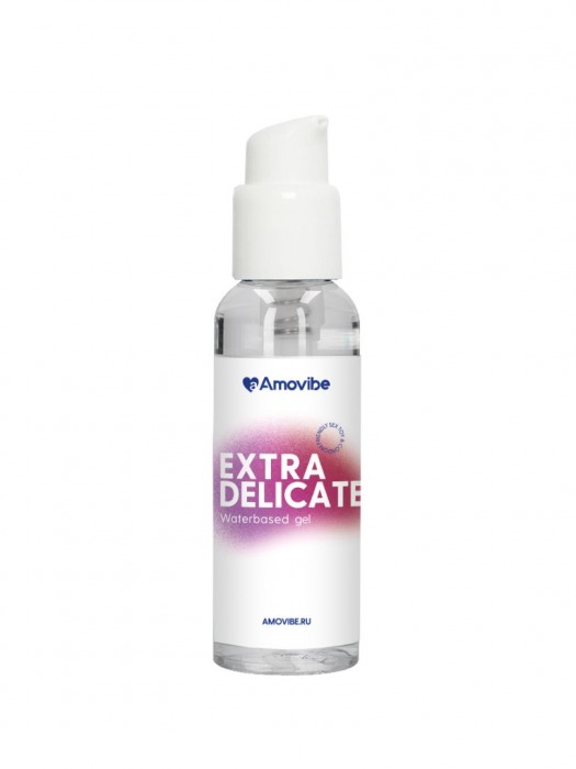 Гель на водной основе Amovibe Extra Delicate - 50 мл. - Amovibe - купить с доставкой в Евпатории