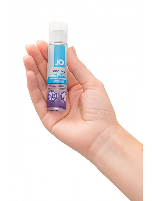 Охлаждающий лубрикант на водной основе JO H2O COOLING - 30 мл. - System JO - купить с доставкой в Евпатории