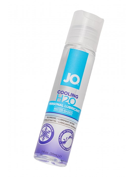 Охлаждающий лубрикант на водной основе JO H2O COOLING - 30 мл. - System JO - купить с доставкой в Евпатории