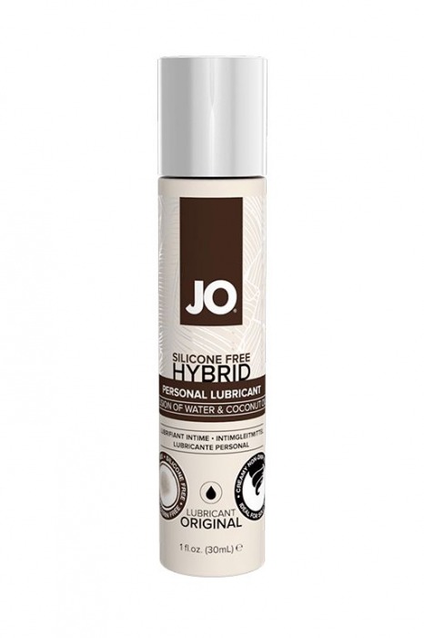 Водно-масляный лубрикант JO Silicon free Hybrid Lubricant ORIGINAL- 30 мл. - System JO - купить с доставкой в Евпатории