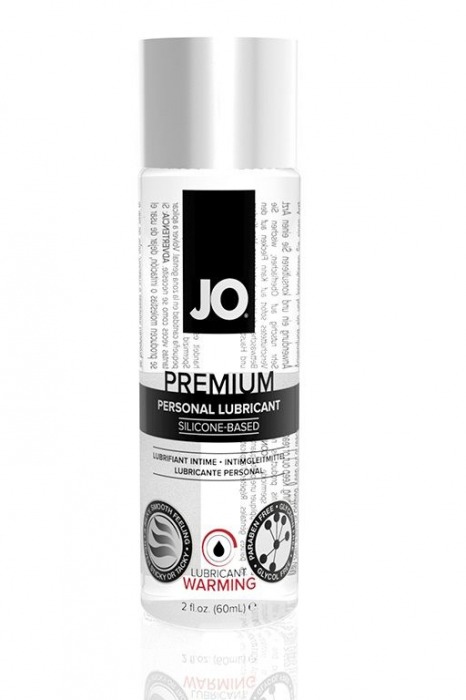 Возбуждающий лубрикант на силиконовой основе JO Personal Premium Lubricant  Warming - 60 мл. - System JO - купить с доставкой в Евпатории