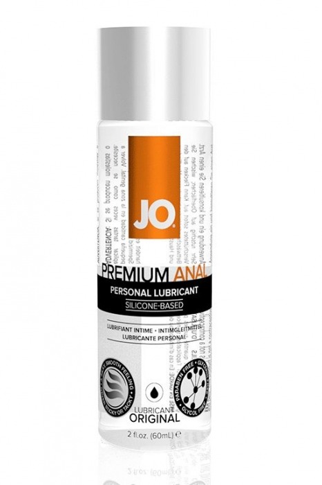 Анальный лубрикант на силиконовой основе JO Anal Premium - 60 мл. - System JO - купить с доставкой в Евпатории