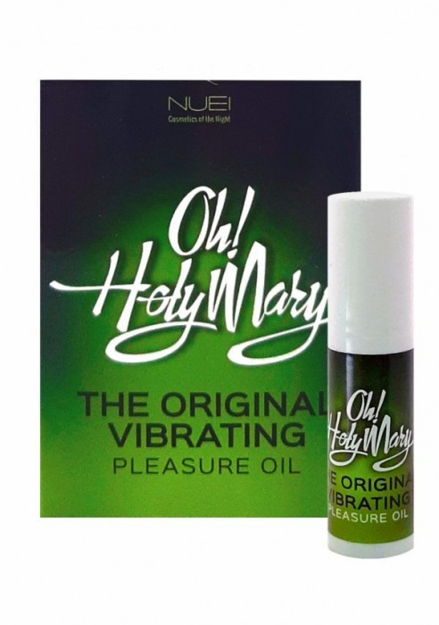 Масло унисекс с эффектом вибрации Oh! Holy Mary - 6 мл. - Nuei cosmetics - купить с доставкой в Евпатории