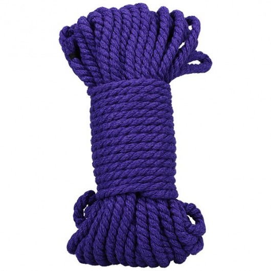 Фиолетовая верёвка для связывания и фиксации Bind Tie - 15,24 м. - Doc Johnson - купить с доставкой в Евпатории