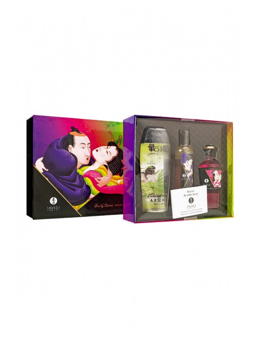 Подарочный набор Fruity Kisses из 3 предметов - Shunga - купить с доставкой в Евпатории
