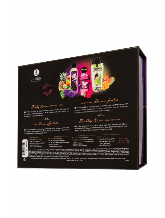 Подарочный набор Fruity Kisses из 3 предметов - Shunga - купить с доставкой в Евпатории