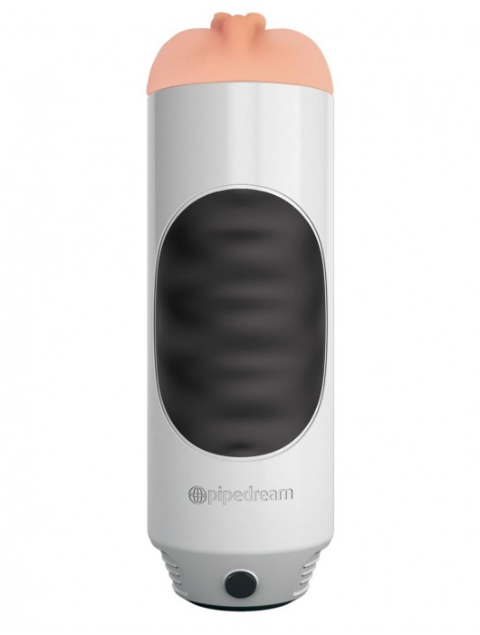 Мастурбатор-вагина Extreme Toyz Mega Grip Vibrating Stroker Mouth - Pipedream - в Евпатории купить с доставкой