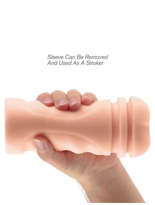 Мастурбатор-вагина Extreme Toyz Mega Grip Vibrating Stroker Mouth - Pipedream - в Евпатории купить с доставкой