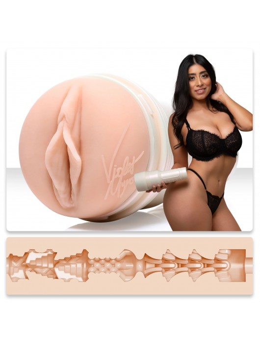 Мастурбатор-вагина Fleshlight Girls - Violet Myers Waifu - Fleshlight - в Евпатории купить с доставкой