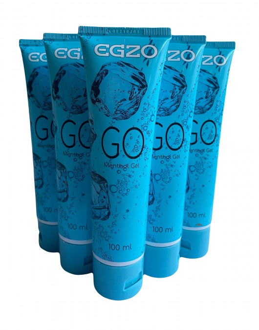 Набор из 5 пролонгирующих лубрикантов на водной основе Egzo Go (по 100 мл.) - EGZO - купить с доставкой в Евпатории