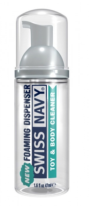 Очищающая пенка для игрушек и тела Toy   Body Cleaner Foamer - 47 мл. - Swiss navy - купить с доставкой в Евпатории