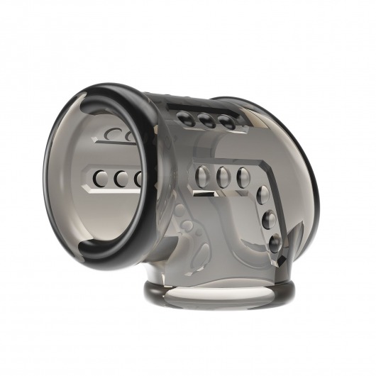 Дымчатая насадка на пенис и мошонку - Baile - в Евпатории купить с доставкой