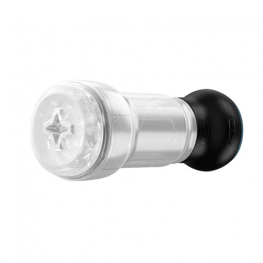 Набор PowerBlow   Feel Pocket Stroker Crystal: мастурбатор и интерактивная насадка - Kiiroo - в Евпатории купить с доставкой