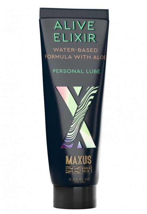 Интимный гель на водной основе MAXUS Alive Elixir - 75 мл. - Maxus - купить с доставкой в Евпатории