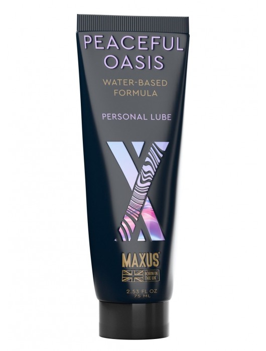 Интимный гель на водной основе MAXUS Peaceful Oasis - 75 мл. - Maxus - купить с доставкой в Евпатории