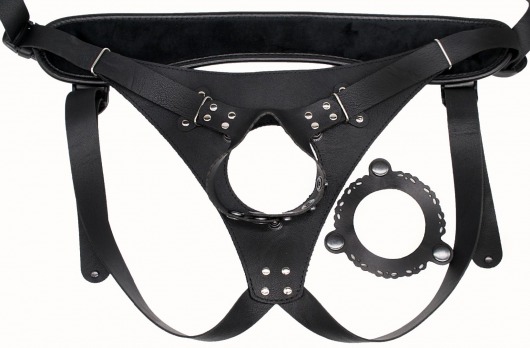 Пояс Hard Brutal для больших насадок - LOVETOY (А-Полимер) - купить с доставкой в Евпатории