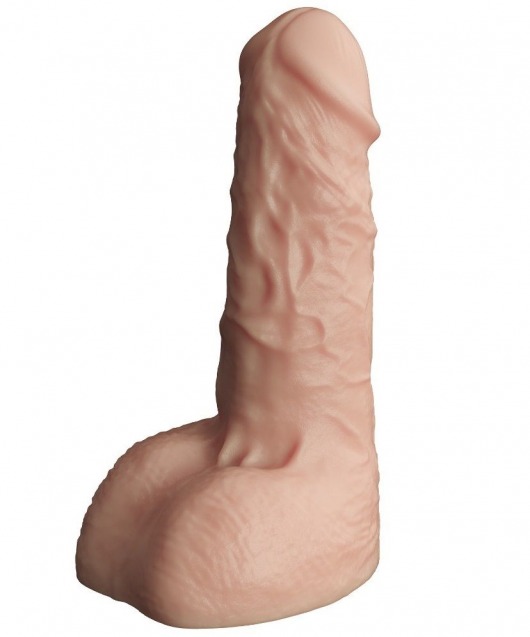 Телесный фаллоудлинитель с мошонкой Cock Next - 17 см. - LOVETOY (А-Полимер) - в Евпатории купить с доставкой