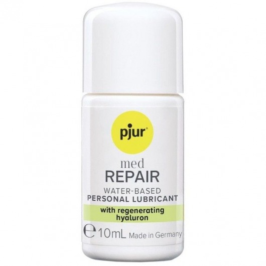 Смазка на водной основе pjur Med Repair с гиалуроном - 10 мл. - Pjur - купить с доставкой в Евпатории