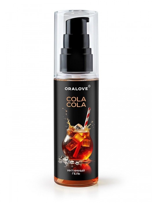 Съедобная смазка на водной основе с ароматом колы - 60 гр. - Биоритм - купить с доставкой в Евпатории