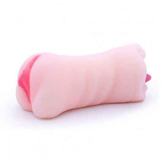 Телесный двусторонний мастурбатор - вагина и ротик - Boys of Toys - в Евпатории купить с доставкой