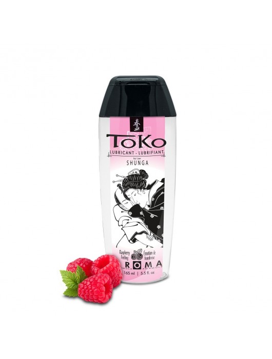Интимная смазка TOKO Aroma Raspberry Feeling с ароматом малины - 165 мл. - Shunga - купить с доставкой в Евпатории