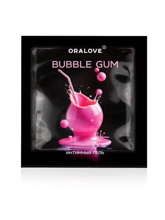 Саше съедобной оральной смазки OraLove с ароматом бабл-гам - 3 гр. - Биоритм - купить с доставкой в Евпатории